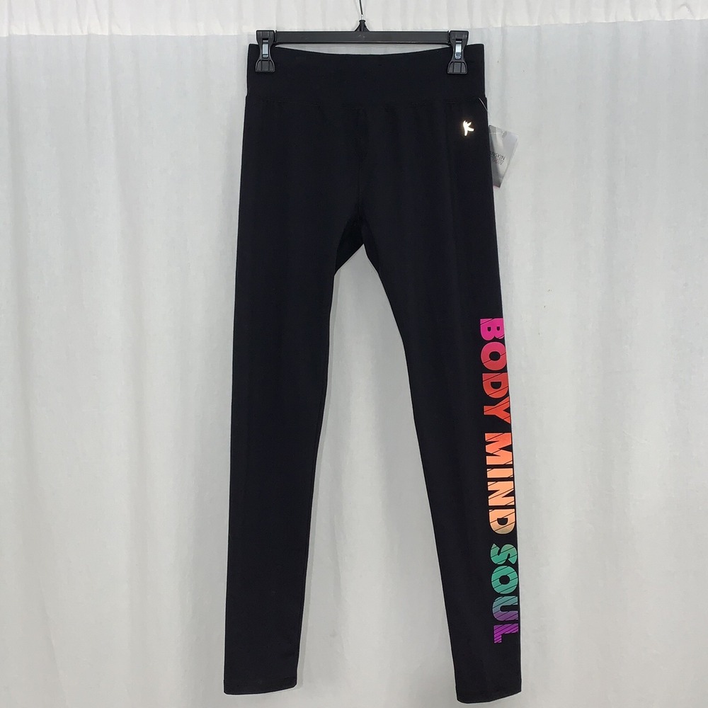 DANSKIN Now Women's Fitted Athletic Leggings Size XS New Body Mind Soul